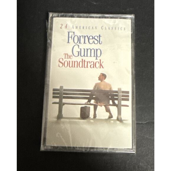 Forrest Gump Soundtrack Cassette Original 1994 24 American Classics Elvis Doors - Picture 1 of 4